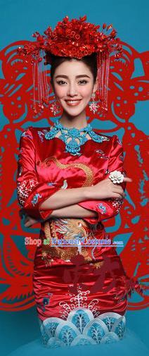 Ancient Chinese Costume Chinese Style Wedding Dress Tang Dynasty Clothing