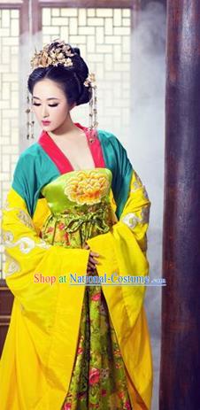 Ancient Chinese Costume Chinese Style Wedding Dress Tang Dynasty Clothing