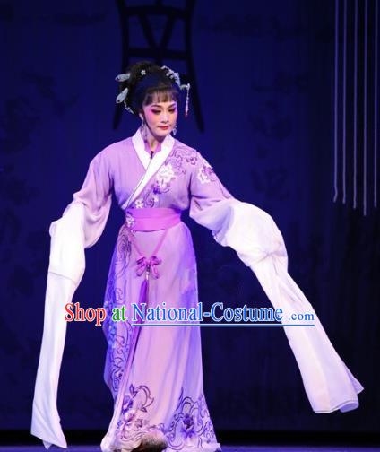 Traditional Ancient Chinese Imperial Consort Yueju Opera Costume, Elegant Hanfu Clothing Chinese Yueju Opera Imperial Emperess Water Sleeves Clothing for Women