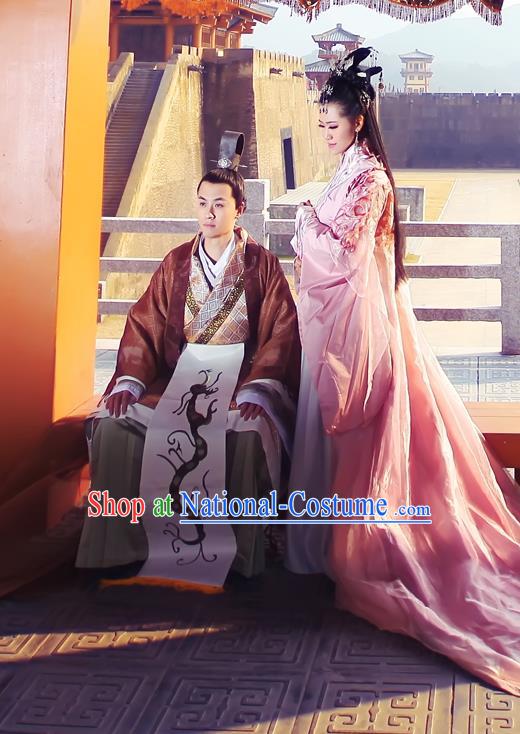 Ancient Chinese Costume Chinese Style Wedding Dress Tang Dynasty Clothing