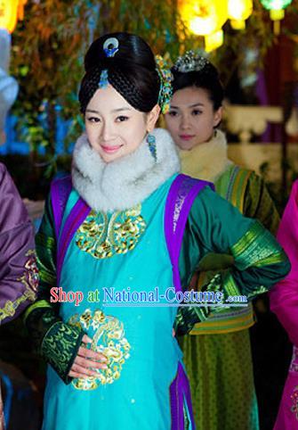 Ancient Chinese Costume Chinese Style Wedding Dress Tang Dynasty Clothing