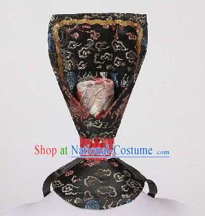 Traditional Chinese Han Dynasty Imperial Emperor Crown Hat for Men