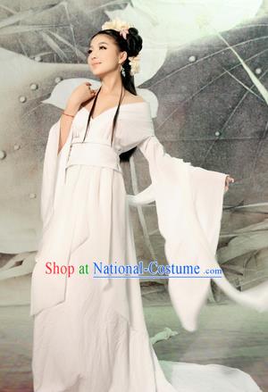 Traditional Ancient Chinese Imperial Emperess Costume, Chinese Tang Dynasty Fairy Dance Dress, Chinese Peri Imperial Princess Painting Hanfu Clothing for Women