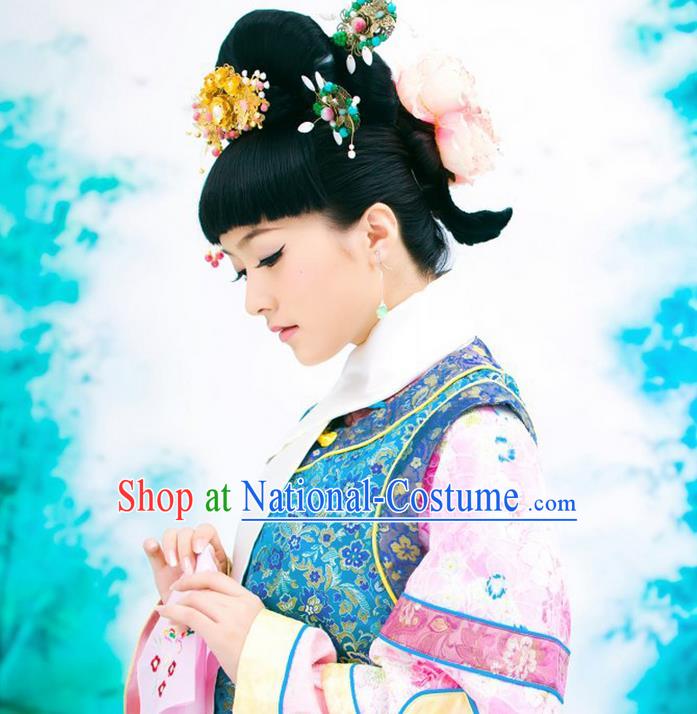 Ancient Chinese Costume Chinese Style Wedding Dress Tang Dynasty Clothing