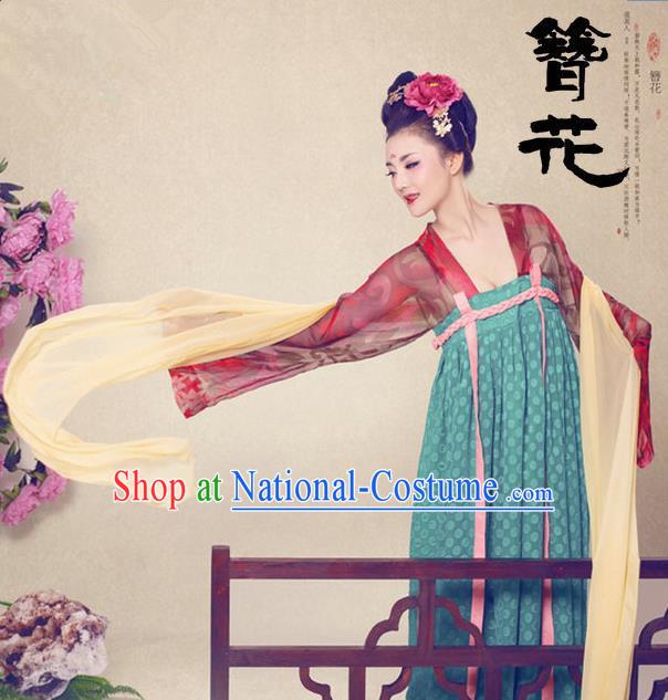 Ancient Chinese Costume Chinese Style Wedding Dress Tang Dynasty Clothing