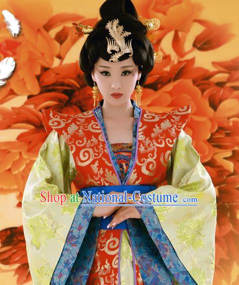 Ancient Chinese Costume Chinese Style Wedding Dress Tang Dynasty Clothing