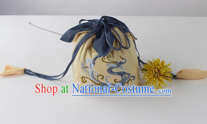 Traditional Ancient Chinese Embroidered Handbags Embroidered Dragon Bag for Women