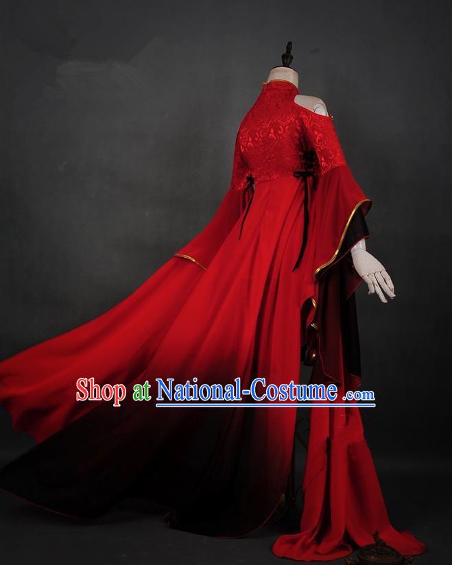 Ancient Chinese Costume Chinese Style Wedding Dress Tang Dynasty Clothing