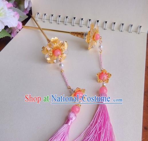 Chinese Ancient Style Hair Jewelry Accessories Hairpins Headwear Headdress Hair Fascinators for Women