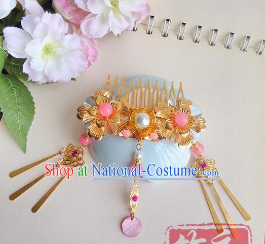 Chinese Ancient Style Hair Jewelry Accessories Hairpins Headwear Headdress Hair Fascinators for Women