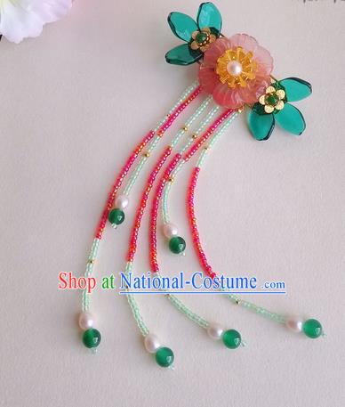 Traditional Handmade Chinese Ancient Princess Classical Accessories Jewellery Coloured Glaze Hair Sticks Hair Jewellery, Hair Fascinators Hairpins for Women