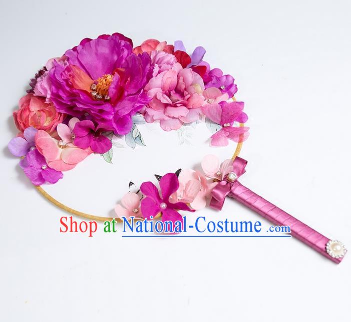 Top Grade Classical Wedding Silk Flowers Bride Wrist Flowers Bracelet Flowers Groom Corsage Brooch Flowers