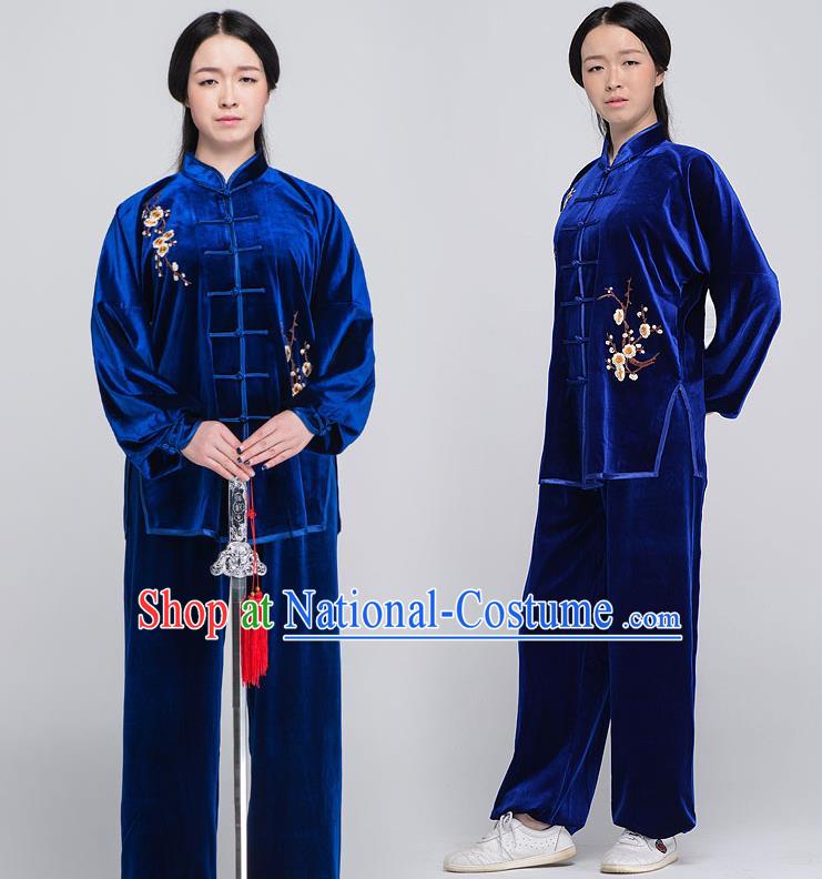 Top Kung Fu Costume Martial Arts Kung Fu Training Uniform Gongfu Shaolin Wushu Clothing for Men Women Adults Children