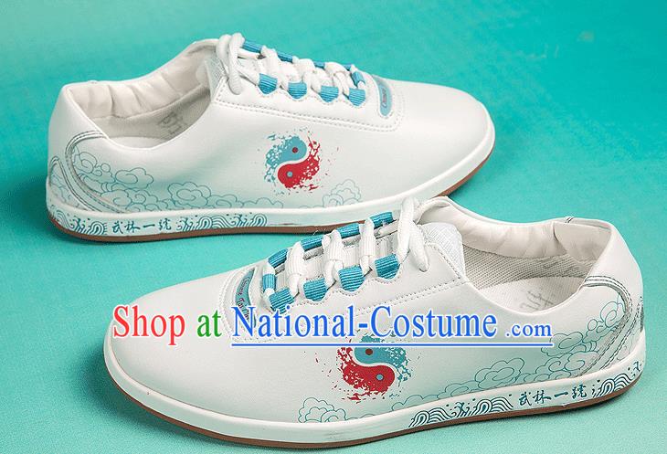 Traditional Chinese Top Kung Fu Shoes Martial Arts Kung Fu Training Air Hole Shoe, Tang Suit Gongfu Shaolin Wushu Tai Chi Taiji Teacher Shoes for Women