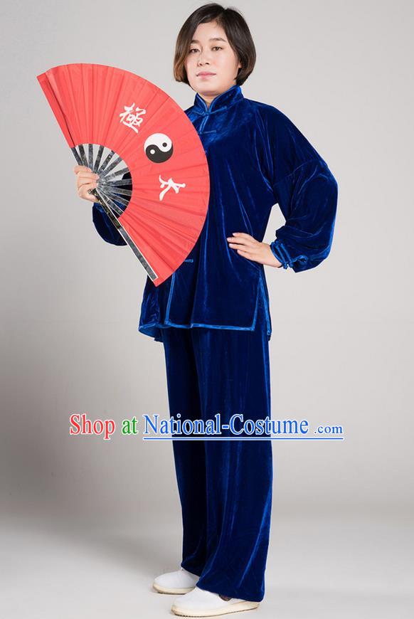 Traditional Chinese Kung Fu Folding Alloy Fan Martial Arts Prop Tai Chi Fan, Gongfu Wushu Tai Chi Taiji Teacher Red Fans for Men for Women