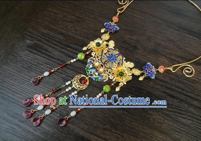 Chinese Ancient Style Hair Jewelry Accessories Hairpins Headwear Headdress Hair Fascinators for Women