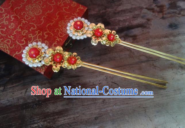 Traditional Handmade Chinese Ancient Classical Hair Accessories Barrettes Hairpin, Hair Sticks Wedding Hair Jewellery, Hair Fascinators Hairpins for Women