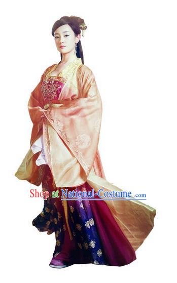 Traditional Ancient Chinese Costume Chinese Style Wedding Dress Han Dynasty Imperial Princess Clothing Hanfu for Women