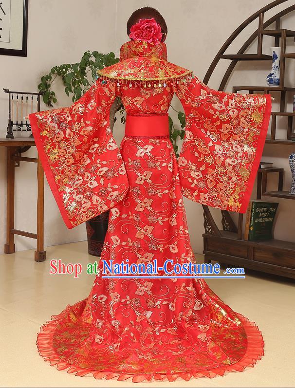 Ancient Chinese Costume Chinese Style Wedding Dress Tang Dynasty Clothing