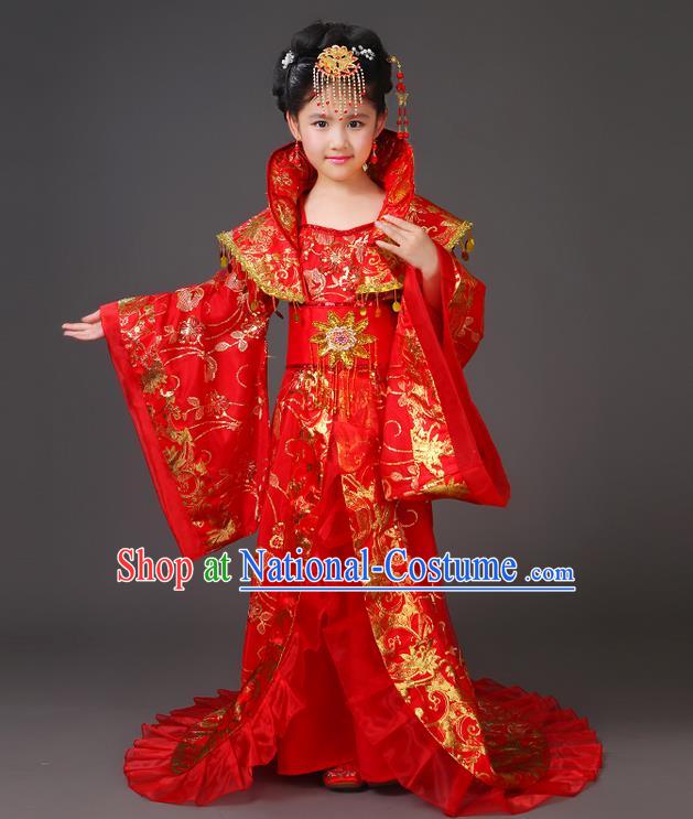 Ancient Chinese Costume Chinese Style Wedding Dress Tang Dynasty Clothing