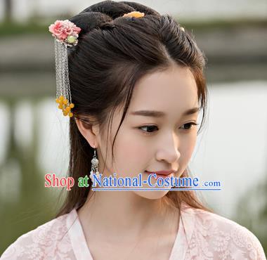 Traditional Handmade Chinese Ancient Classical Hair Accessories Barrettes Hairpin, Hair Sticks Hair Jewellery, Hair Fascinators Hairpins for Women