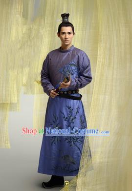 Traditional Ancient Chinese Imperial Emperor Costume, Chinese Tang Dynasty King Dress, Cosplay Chinese Imperial Majesty Embroidered Clothing for Men