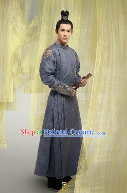 Traditional Ancient Chinese Imperial Emperor Costume, Chinese Tang Dynasty King Dress, Cosplay Chinese Imperial Majesty Swordsman Clothing for Men