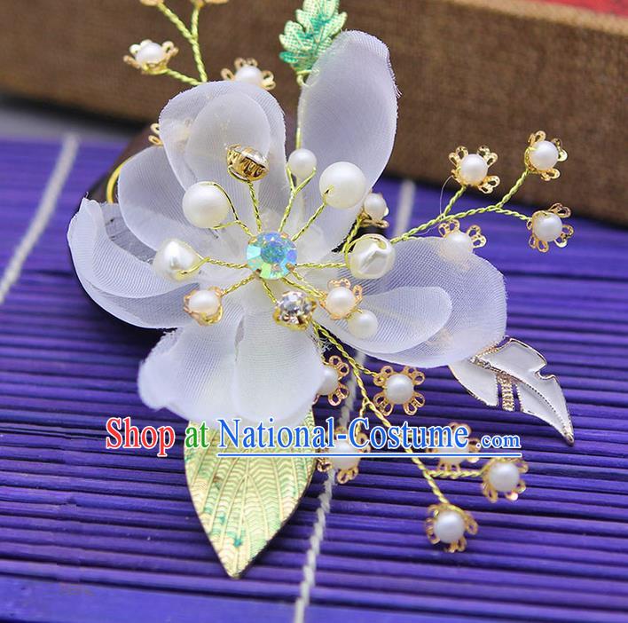 Traditional Handmade Chinese Ancient Classical Hair Accessories Bride Wedding Hairpin, Hanfu Hair Claws for Women