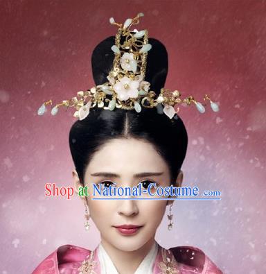 Traditional Handmade Chinese Ancient Classical Imperial Emperess Hair Accessories Bride Wedding Hairpin, Hanfu Hair Hairpin for Women