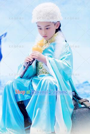 Traditional Ancient Chinese Imperial Boys Costume, Chinese Han Dynasty Children Dress, Cosplay Chinese Prince Clothing Hanfu for Kids