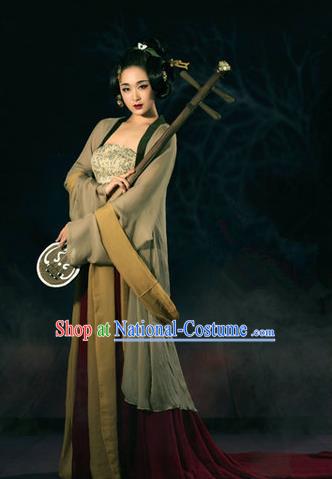 Ancient Chinese Costume Chinese Style Wedding Dress Tang Dynasty Clothing