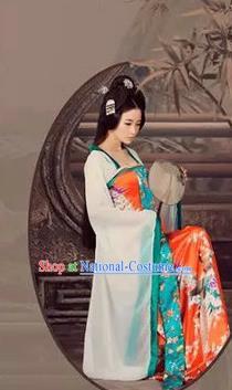 Ancient Chinese Costume Chinese Style Wedding Dress Tang Dynasty Clothing