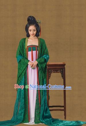 Traditional Ancient Chinese Imperial Consort Costume, Chinese Tang Dynasty Emperess Dress, Cosplay Chinese Peri Palace Lady Clothing for Women