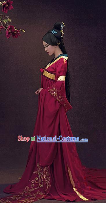 Ancient Chinese Costume Chinese Style Wedding Dress Tang Dynasty Clothing