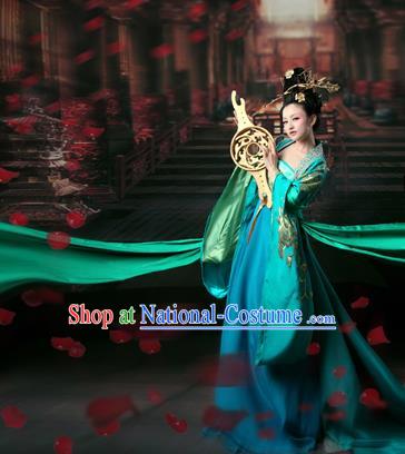 Traditional Ancient Chinese Imperial Emperess Costume, Chinese Tang Dynasty Fairy Dress, Chinese Imperial Consort Embroidered Clothing for Women