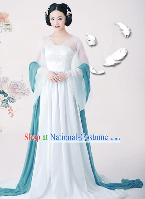 Traditional Ancient Chinese Imperial Emperess Costume, Chinese Tang Dynasty Fairy Dress, Cosplay Palace Lady Chinese Imperial Consort Clothing for Women