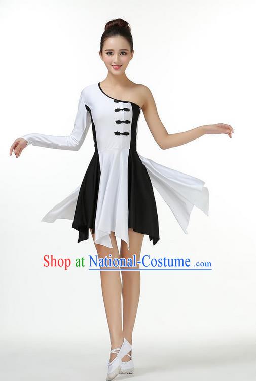 Traditional Modern Dancing Costume, Opening Classic Chorus Singing Group Dance Big Swing Dress, Modern Dance Classic Ballet Dance Latin Dance Dress for Women