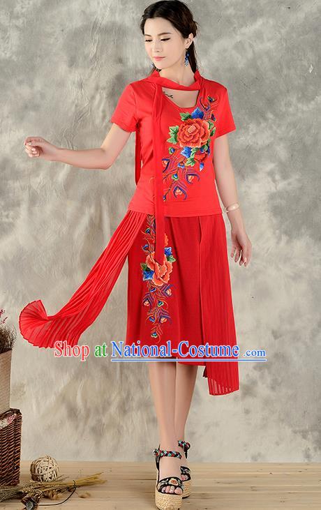 Traditional Ancient Chinese Young Women Cheongsam Dress Republic of China Tangsuit Stand Collar Blouse Dress Tang Suit Clothing for Women