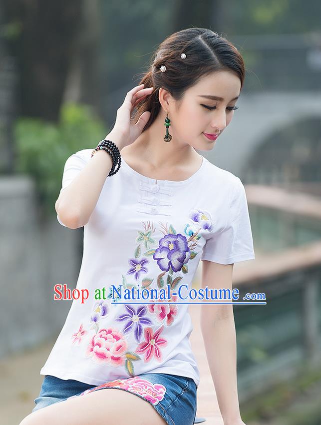 Traditional Ancient Chinese Young Women Cheongsam Dress Republic of China Tangsuit Stand Collar Blouse Dress Tang Suit Clothing for Women