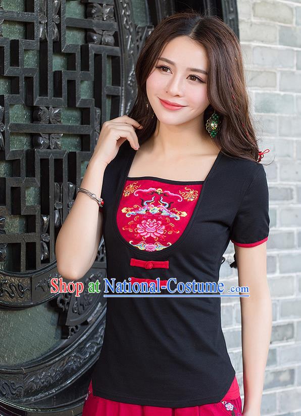 Traditional Ancient Chinese Young Women Cheongsam Dress Republic of China Tangsuit Stand Collar Blouse Dress Tang Suit Clothing for Women