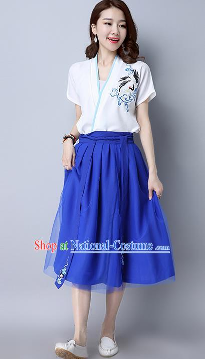 Traditional Ancient Chinese National Costume, Elegant Hanfu Mandarin Qipao Embroidery Dress, China Tang Suit Chirpaur Republic of China Cheongsam Upper Outer Garment Elegant Dress Clothing for Women