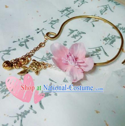 Traditional Handmade Chinese Ancient Classical Accessories Bangle, Han Dynasty Hanfu Bracelet for Women