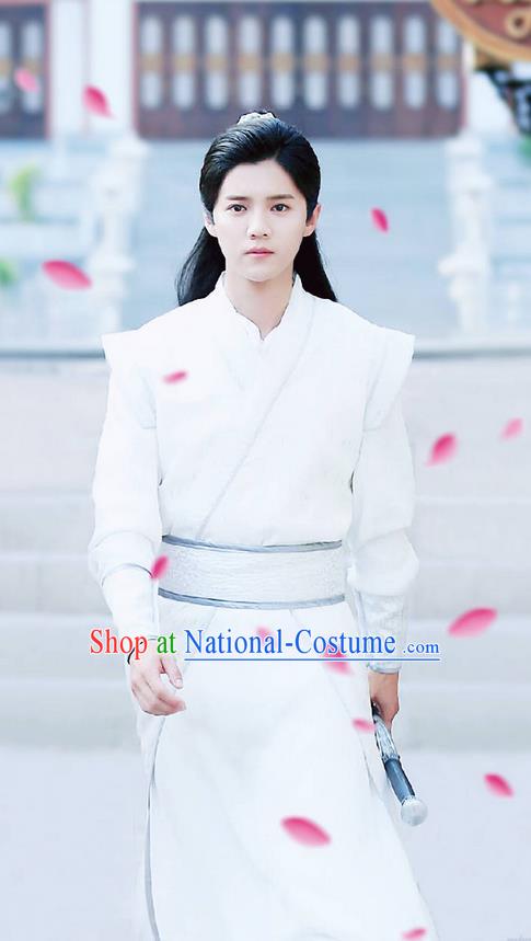 Traditional Ancient Chinese Nobility Childe Costume, Elegant Hanfu Male Lordling Scholar Dress, Cosplay China  Swordsman Clothing for Men