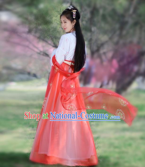 Ancient Chinese Costume Chinese Style Wedding Dress Tang Dynasty Clothing