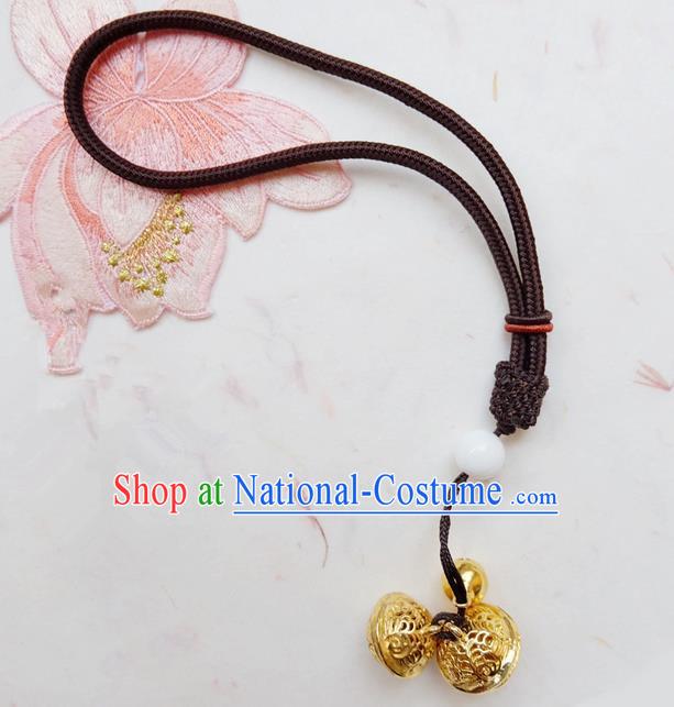 Traditional Chinese Ancient Crafts, China Handmade Anklets Jewelry Accessories Bells Ankle Chain for Women