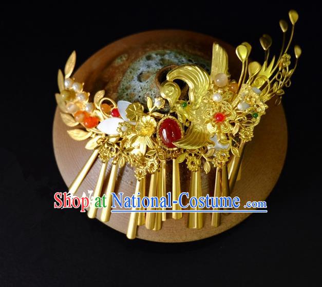 Traditional Handmade Chinese Ancient Classical Hair Accessories Barrettes Hairpin, Frontlet Step Shake Hair Sticks Hair Jewellery, Hair Fascinators Hairpins for Women