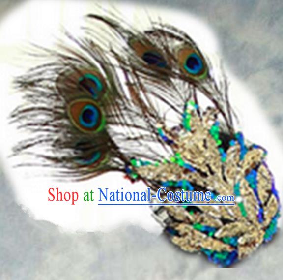 Top Grade Halloween Feather Mask for Girls Kids