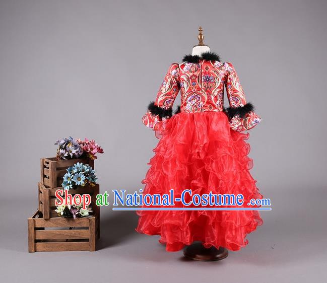 Traditional Ancient Chinese Classical Dance Costume and Hair Accessories Props Headwear Classical Dance Hair Ornaments Complete Set for Kids