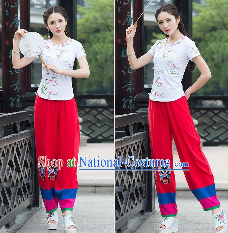 Traditional Ancient Chinese Young Women Cheongsam Dress Republic of China Tangsuit Stand Collar Blouse Dress Tang Suit Clothing for Women