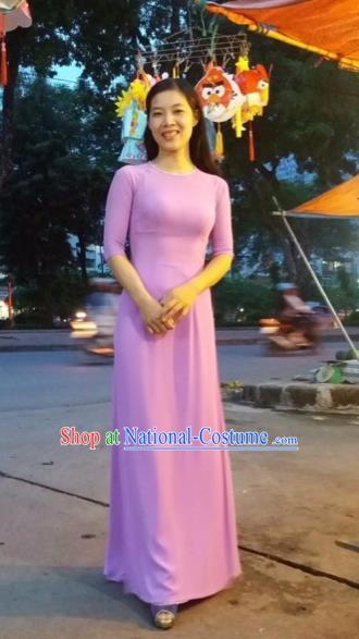 Vietnamese Trational Dress Vietnam Ao Dai Cheongsam Clothing